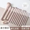 Set de Brochas de Maquillaje Flor de Durazno de 13 Piezas, Amigable con la Piel, Fácil de Aplicar el Maquillaje, Portátil, Fácil de Guardar, Asequible para Estudiantes, Brocha para Polvos, Brocha para Labios