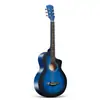 Guitarra Folk 38 pulgadas Jf Guitar Fabricante Venta Directa Transfronterizo Amazon Venta al por Mayor Guitarra de Práctica para Principiantes Nivel de Entrada Guitarra Brillante