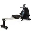 Máquina de Remo de Resistencia Magnética Fitness en Casa Entrenador Aeróbico Remos Multipropósito Plegable