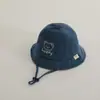 Gorra para Niños Bordada Oso Sonriente de la Suerte Nueva Moda Primavera y Otoño Niños y Niñas Aliento de Bebé Transpirable Niños Pico de Pato