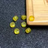 Cuentas Espaciadoras de Ágata Amarilla de Corte Recto para Fabricación de Joyería, Accesorios Pequeños, Cuentas Sueltas de Ágata, Separadores, Accesorios DIY