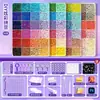 Set de cuentas premium para manualidades DIY, incluye un juego completo de herramientas, plancha y paquetes suplementarios para juguetes de cuentas