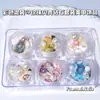 Peças de Concha Coloridas Conjunto de Diamante Pérola Acessórios para Nail Art Estilo Japonês e Coreano Decoração de Unhas Dopamina Fabricante Atacado