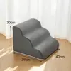 Escaleras para perros transfronterizas, escalones para perros, escalera para subir a la cama, escalera auxiliar para sofá, desmontable y lavable, escaleras para mascotas al por mayor de fábrica