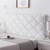 Nuevo cubre cabecera de cama franela acolchado engrosado funda de cabecera todo incluido madera bolsa blanda respaldo arco simple a prueba de polvo