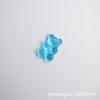 Acessórios de resina dit transparente urso papelaria caso material de concha do telefone móvel slim filler diy acessórios de jóias