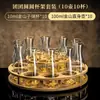 Juego de Decantador de Vino de Cristal Jinshan para Uso en Casa, Vasos Pequeños de Tiro Estilo Chino, Copas para Licor, Venta al por Mayor de Fábrica