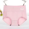 Ropa interior de algodón para mujer antibacteriana en la entrepierna, Ropa interior de algodón puro de cintura alta para mujer, Ropa interior de cintura alta con control de abdomen posparto, Venta al por mayor desde el fabricante