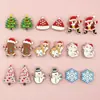 Charms LED Parpadeantes de Navidad para Crocs, Flores para Zapatos, Charms Impermeables para Crocs, Hebillas para Zapatos, Accesorios Decorativos de Alta Calidad, Adornos para DIY