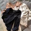 Camisa Base Outono Alta Elasticidade 312# Camisa Base Temperatura Constante Jaqueta Quente Manga Longa Roupas de Outono