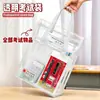 Bolsa transparente para exames, bolsa de mão, bolsa especial para exames de faculdade e ensino médio, bolsa de documentos de alta capacidade para guardar comprovantes de inscrição de alunos