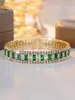 Pulseras Populares Europeas y Americanas de Diamante Completo, de Moda, Sencillas y Lujosas, Exquisitos Regalos Navideños, Pulseras Elegantes de Aliento de Bebé de Gama Alta