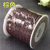 Cuerda Tejida a Mano de 2.5 mm Bedlin Resistente al Desgaste Patrón de Dragón Cuerda para Lanyard de Cera de Abeja Esmeralda DIY Cable