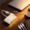 Lector de Tarjetas Tres en Uno SD Multifunción Tipo-C Teléfono Móvil Android Adaptador USB Multi-Puerto OTG para Leer TF con Lectura de Alta Velocidad