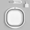 Lavabo Grueso Plegable Portátil de Viaje Grande para el Hogar Dormitorio Estudiantil Tina para Pies Lavabo para Ropa de Bebé