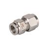 Acero Inoxidable Marca Roke Ss316 Acoplamiento de Conexión Rápida de Doble Virola Resistente a la Corrosión Sellado de Tuberías Conector Recto de Drenaje