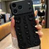 Adequado para Apple 17 Pro Max, capa de celular de tela grande sem bordas com suporte de ventosa, capa de resfriamento anti-queda para iPhone 17