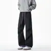 Pantalones de senderismo de retazos a cuadros blancos, nuevo estilo Otoño 2026, Tallas M-5XL HK26869-TeP30