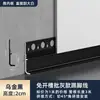 Base de aleación de aluminio sin ranura empotrada Rodapié oculto enlucido Rodapié metálico extremadamente estrecho preempotrado Rodapié oculto