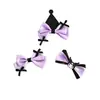Acessórios de Cabelo da Kuromi, Presilhas de Cabelo, Acessórios de Laço DIY, Acessórios de Roupa, Enfeites para Bonecas e Bebês em Estoque
