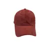 Boné de beisebol liso de camurça versátil para outono e inverno feminino, boné casual de saída estilo coreano liso para jovens com aba curva para homens