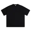 Nova Camiseta Fresca de Manga Curta para Verão 2026 para Homens e Mulheres, Camiseta Lisa de Manga Meia-Manga com Gola Redonda Solta, Top Versátil