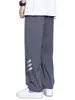 Pantalones Casuales Versátiles para Hombre Verano 2025 Nuevos Delgados de Secado Rápido Sueltos Rectos Pantalones para Hombre Joven
