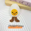 Broche de Pelúcia Desenho Animado Fofo Coração Ovo Estrela do Mar Vilão Broche Pingente para Mochila de Estudante Acessórios Decorativos
