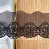 Ribete Bordado de Encaje Seda de Leche Patrón de Galleta de Código de Barras Ropa para Mujer y Niños Ribete para Falda Accesorios para Prendas Fabricante de Encaje de Malla