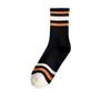 Calcetines largos para hombre otoño e invierno ins de moda a rayas calcetines deportivos calcetines para mujer calcetines de baloncesto de altura media Zhuji comercio exterior transfronterizo