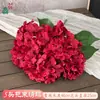 Simulación 225 piezas 5 cabezas Ramo de Hortensias Diámetro Grande Hortensias al por Mayor Transfronterizo Flores Artificiales de Seda Flores de Boda de Alta Calidad