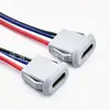 Conector hembra tipo C con cable, terminal PH2.0, conector para equipo de instrumentación, enchufe de cola de carga y datos empotrado