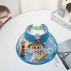 Nuevo Sombrero de Sol con Protección Solar para Niños, Sombrero de Sol con Protección Solar Animal City para Hombres y Mujeres, Sombrero de Sol de Verano con Parte Superior Abierta Anti-UV
