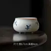 Queimador de Incenso Pequeno de Cerâmica Três Pés Pintado à Mão Dinastias Tang e Song para Uso Doméstico, Acessórios para Queimador de Incenso, Pequeno Fogão de Incenso, Peça de Decoração com Incenso