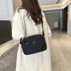 Bolso Cruzado Ligero de Nylon para Mujer 2026 Nueva Moda Casual Multicapa Gran Capacidad Hombro Único Cruzado Pequeño Cuadrado
