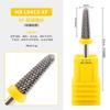Nuevo cabezal de pulido de acero de tungsteno 5 en 1 con dientes abiertos de 4 mm de Amazon para uñas, elimina armaduras, elimina piel muerta y forma de capullo duro.