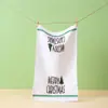 Paño de Cocina Navideño de Dibujos Animados, Más Absorbente, Toalla de Mano de Alta Calidad, Toalla Gruesa Impresa Simple para Cocina y Uso Doméstico