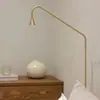 Lámpara de Pared Minimalista para Mesita de Noche de Dormitorio Lámpara Decorativa Simple Moderna Nórdica para Mesita de Noche Iluminación Creativa con Atmósfera LED