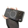 Se convierte instantáneamente en 18 ventanas grandes compatible con iPhone18PROMAX funda de teléfono magnética galvanizada película para lente Apple 16 15