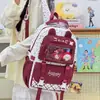 Mochila Bolsa Ita Japonesa Gran Capacidad Estilo Escolar Femenina Versátil Bolso de Hombro Cruzado