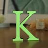 Pegatinas de pared creativas con letras en inglés de EVA luminosas 3D para decoración del hogar, novedosas y transfronterizas
