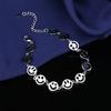Pulseiras Femininas Japonesas e Coreanas Mais Vendidas com Rosto Sorridente Design de Nicho Pulseiras Sorridentes Elegantes da Moda Benefícios da Entrega em Transmissão ao Vivo Douyin