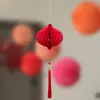 Conjunto de Decoração de Quarto de Casamento para Noivos, Cortinas para Quarto Principal de Novo Lar de Casamento, Sala de Estar, Decoração com Flores de Puxar, Suprimentos Festivos para Casamento