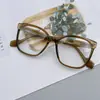 Gafas de Sol para Celebridades de Internet Gafas de Rubor Gafas de Maquillaje Belleza Natural Gafas de Moda Caja Gafas Planas Anti-Luz Azul para Hombres y Mujeres