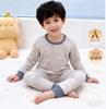 Ropa de Otoño para Niños y Pantalones Largos, Pijamas de Algodón Puro para Niñas, Categoría A de Algodón Puro Conjuntos de Ropa de Casa de Algodón Puro para Niños al por Mayor