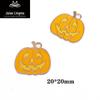 Direto da fábrica halloween especial óleo de abóbora pingente diy jóias brincos chaveiro acessórios da liga