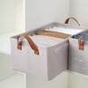 Cesta de Almacenamiento Plegable de Terciopelo Lavable con Estructura de Acero, Apilable, Adecuada para Dropshipping