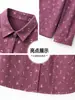 Camisa de Manga Larga de Algodón Puro Nueva Primavera y Otoño 2026 de la Abuela, Ropa para Mujeres de Mediana Edad y Mayores, Top para Madre, Ropa para Señoras Mayores, Tallas Grandes