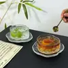 Tigela de Vidro para Sobremesa Irregular para Uso Doméstico, Tigela de Alto Padrão para Iogurte e Frutas, Sopa Doce, Sopa de Fungo Branco, Tigela de Ninho de Pássaro, Louça