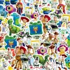 50 Pegatinas Decorativas para Teléfono de Disney Stitch y Pato Donald, Diario de Dibujos Animados, Maleta, Venta al por Mayor